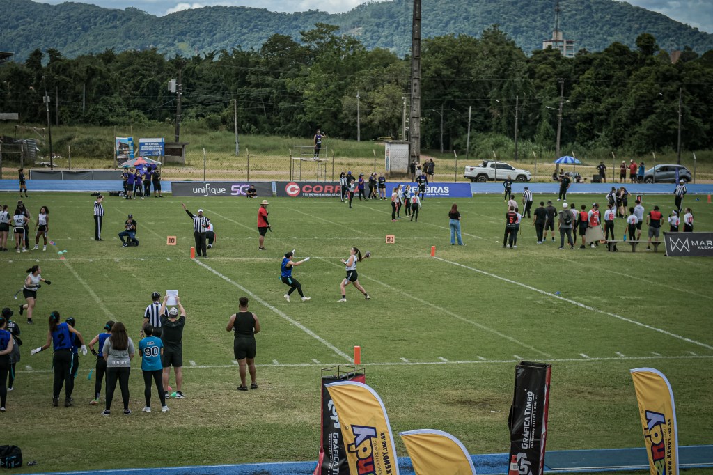 Complexo Esportivo de Timbó recebe Regional Sul Feminino do Brasileirão de Flag&nbsp;Football.