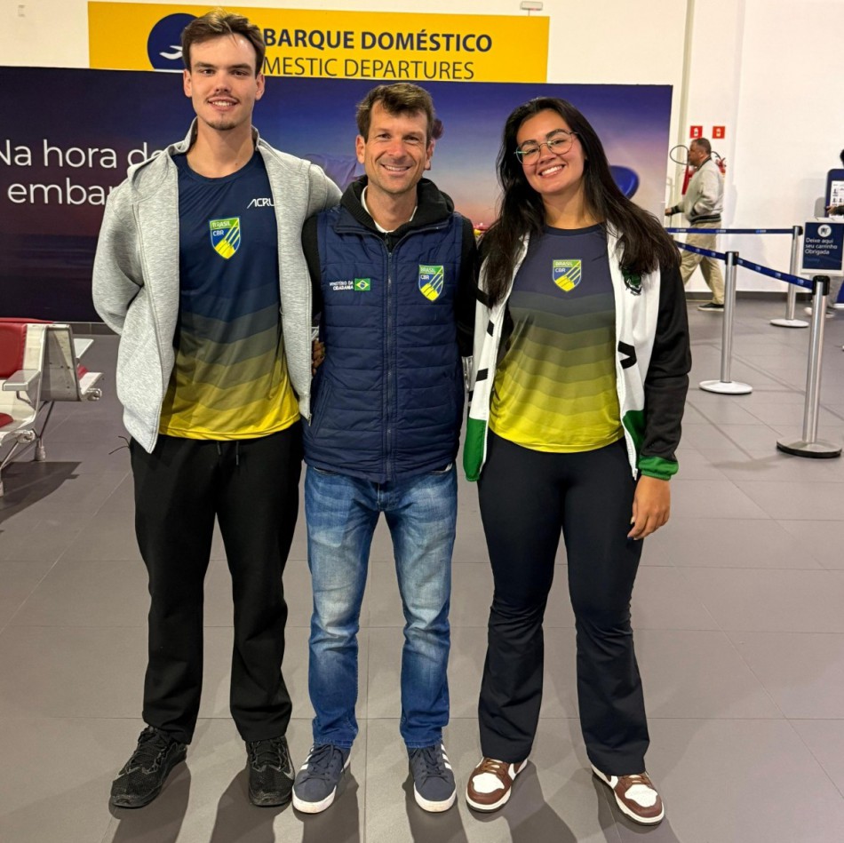 Três atletas blumenauenses foram convocados para representar o Brasil no&nbsp;remo